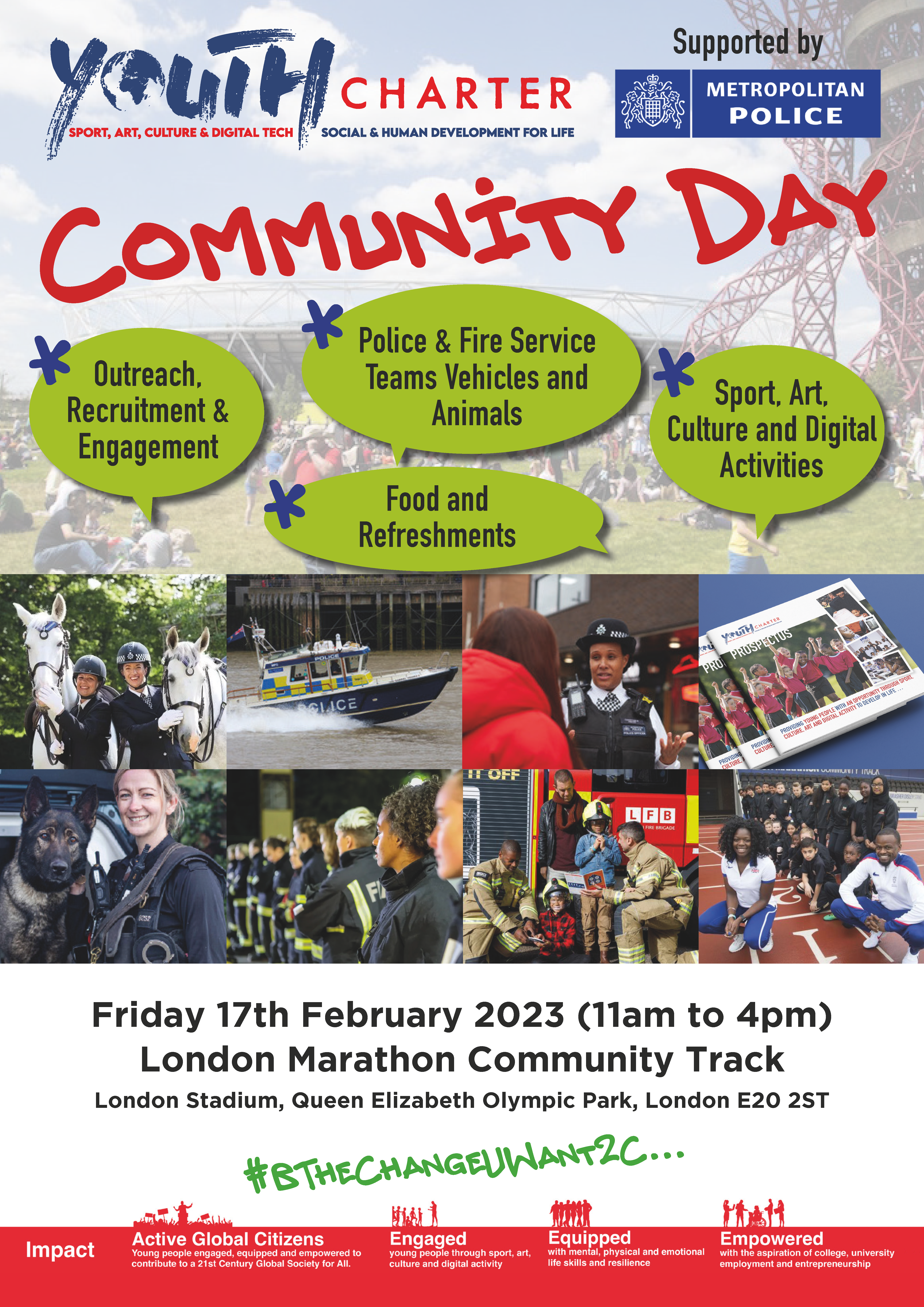 Youth Charter Community Day supported by Met Police